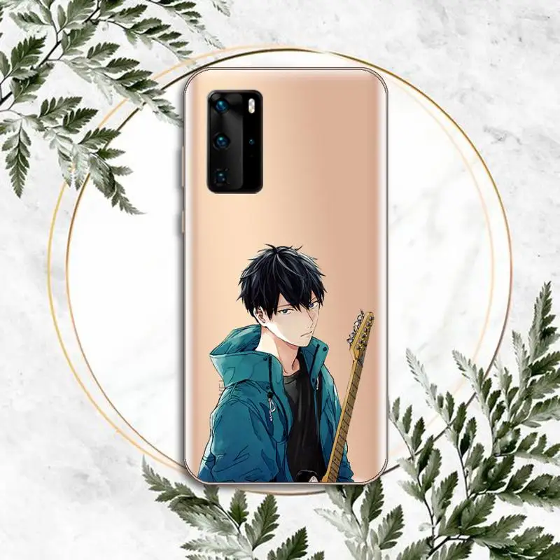 

Given Anime Phone Case Clear Transparent for huawei honor P 40 30 20 lite Pro 10 i 8 9 x p smart 2019