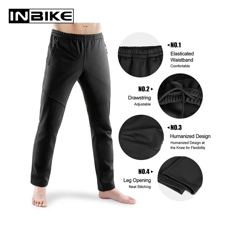 Мотоциклетные теплые брюки INBIKE Повседневные Дышащие мотоциклетные штаны для