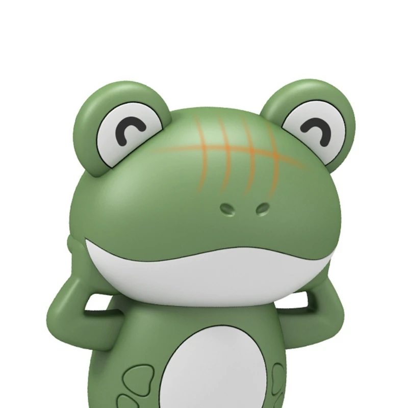 1Pc Bite-Free Swimming Frog Interactive Play Water Swimming Pool Toy Baby Bathing Outdoor Water Shower Clockwork Toy