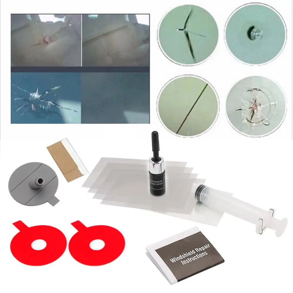 DIY Kit лобовое стекло автомобиля ремонт инструменты авто Стекло ветровое набор