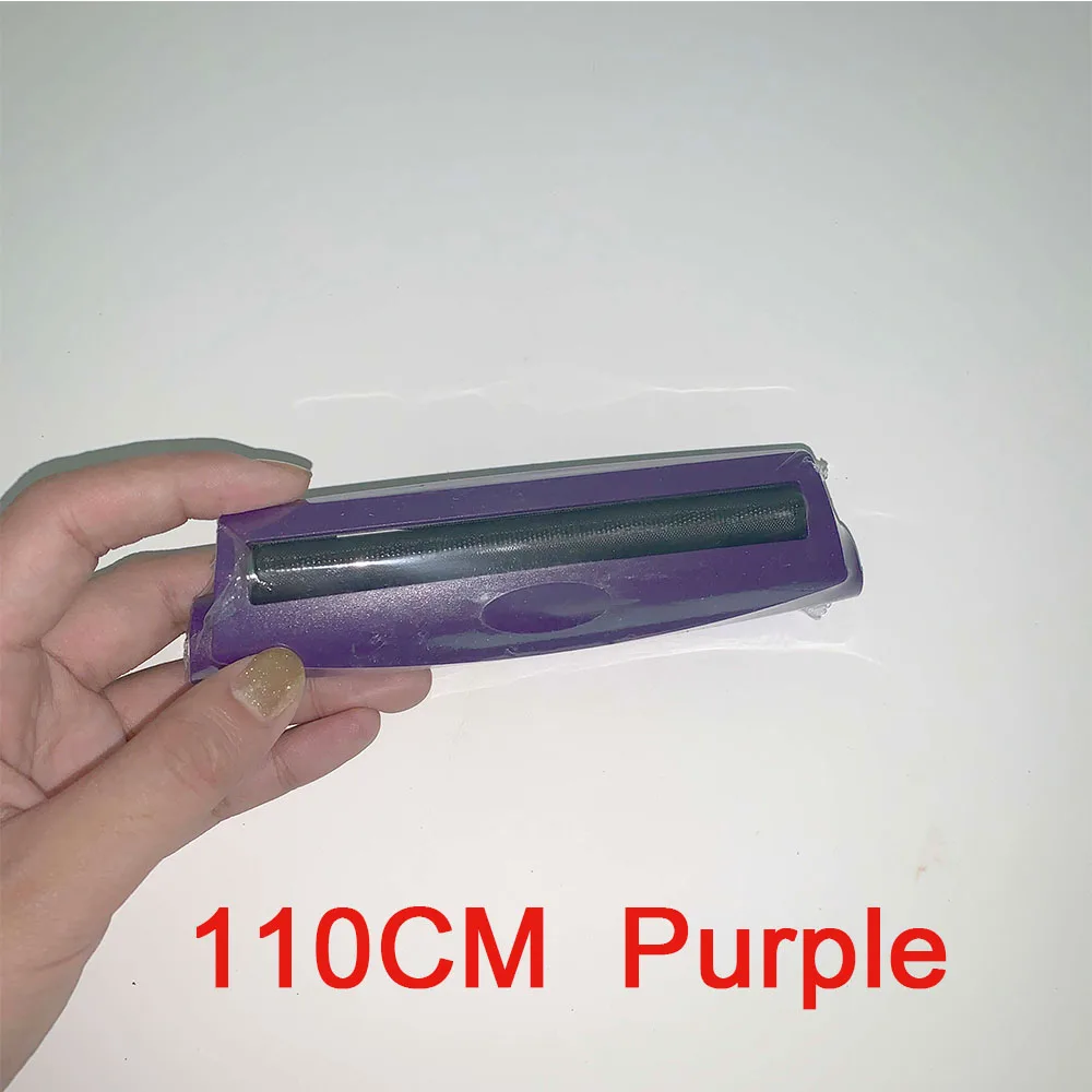 Kingsize Руководство DIY руки легко сигареты сделать конус прокатки машина специальный красный шарнир ролик сигареты курить табака наполнение - Цвет: 110mm Purple