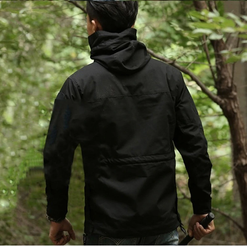 Обновление M65 куртка штормовка для девочек + прокладочным холстом из овечьей