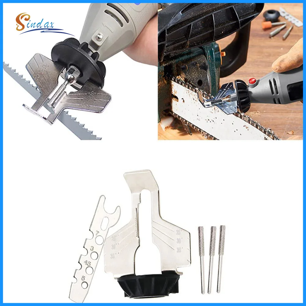 

Electric Grinder Sharpener Tools Accessories Sharpener Power Tool Accessories Chain Saw Serrated Sharpening Tools