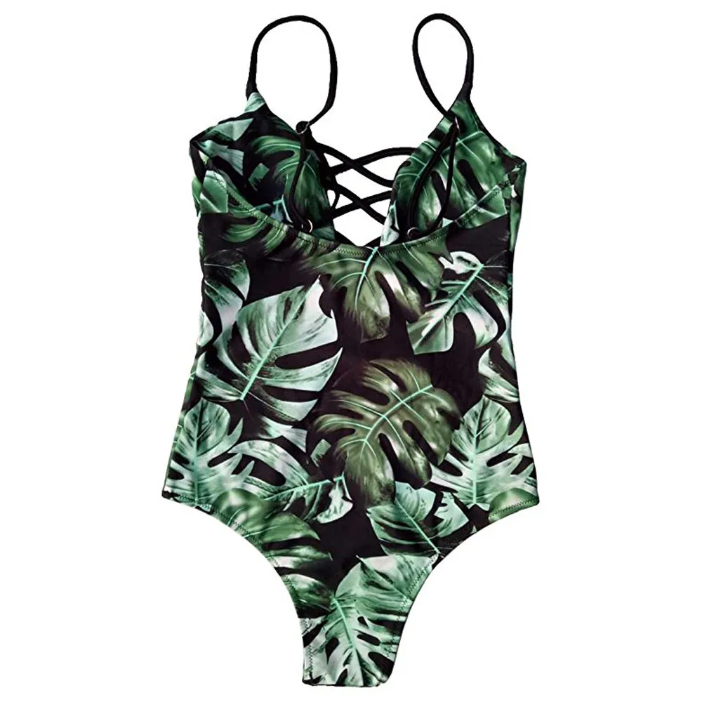 

Sexy One Piece Swimsuit Female Backless Bodysuit Brazilian Monokini Swimwear Women Bathing Suit Swimming Beach Wear 2021 Mujer