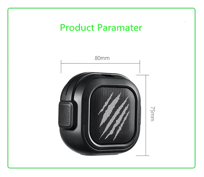 Laiyiqi новый милый Bluetooth 4 0 беспроводной динамик Портативный FM-радио TWS звуковая
