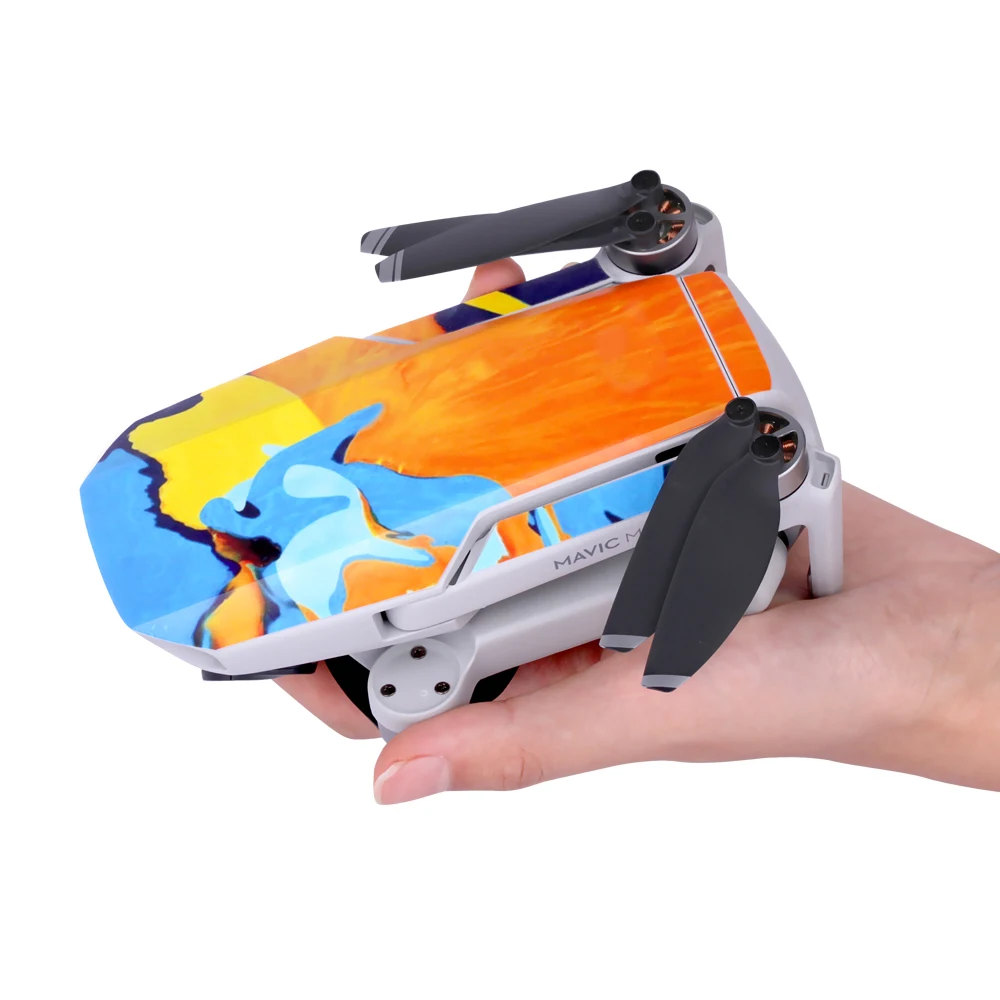 Sunnylife Protective Film PVC Stickers Waterproof Scratch-proof Decals Full Cover Skin Accessories for Mavic Mini | Электроника