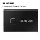 Портативный SSD Samsung USB 3.2 T7 Touch 500ГБ (MU-PC500KWW)
