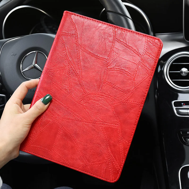 Умный чехол для iPad 2021 10 2 Funda Роскошный деловой силиконовый кожаный ipad 7/8/9