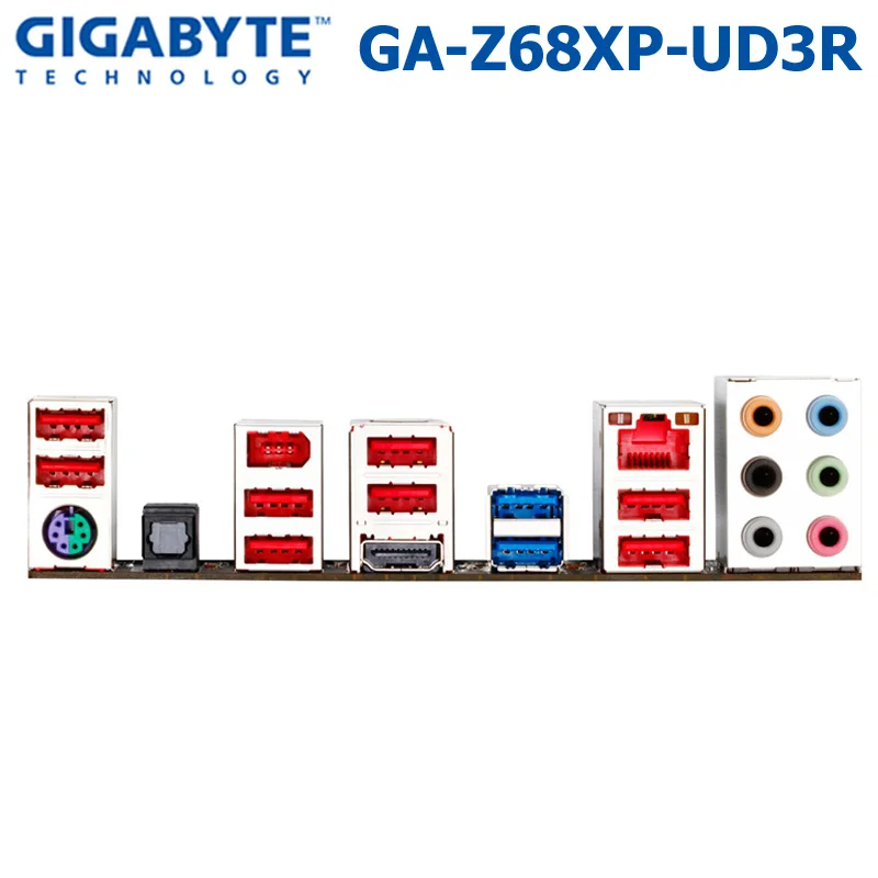 GIGABYTE GA-Z68XP-UD3R материнская плата Z68 LGA 1155 DDR3 32 Гб Core i7/Core i5/Core i3 Intel 32nm Desktop Mainbaord ATX |