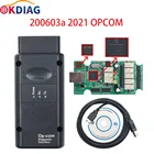 2021 OPCOM Professional 200603a с чипом FTDI FT232RQ PIC18F458 для диагностики автомобилей Opel