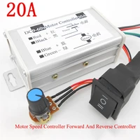 20a pwm dc motor speed forwardreverse controller motor controller positivenegative controller electrical equipment accessories