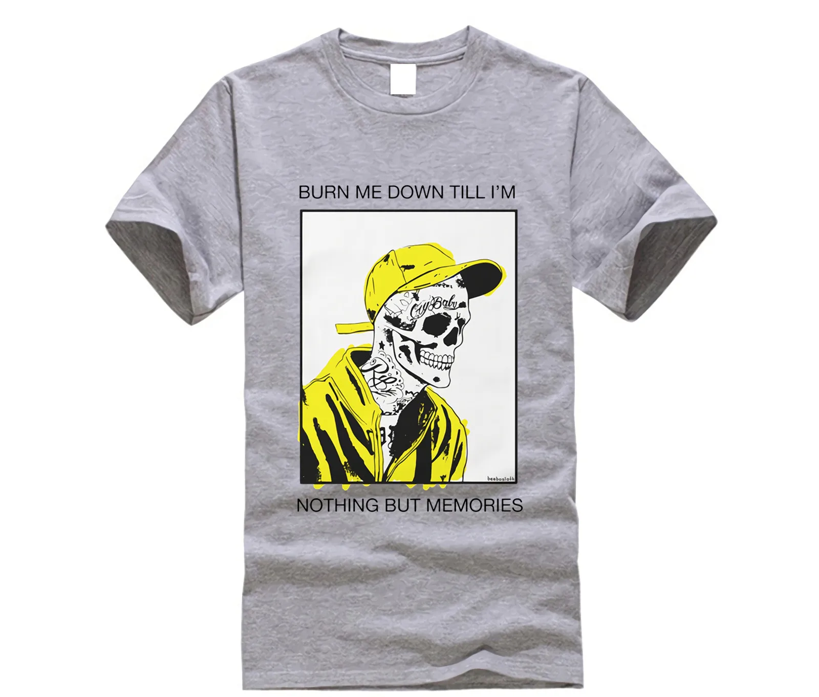 Lil футболка с открытым носком брендовая модная Homme Hip Hop Cool Hipster бренд высокое