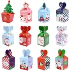 Рождественская коробка для конфет, веселая фотография, Рождественская елка, упаковочная коробка, сумочка, Рождественская вечеринка, украшение