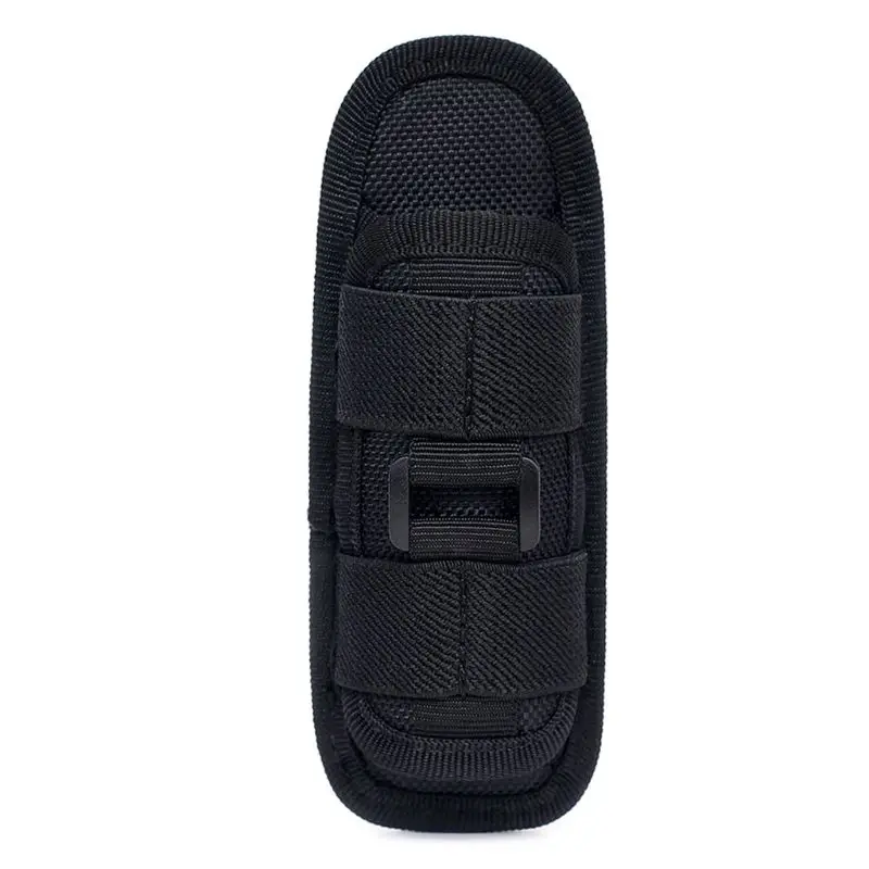 

Outdoor Torch Flashlight Pouch Holster 360 Degree Rotatable LED Lighting Clip new