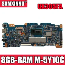 Akemy UX305FA Laptop motherboard for ASUS ZenBook UX305FA original mainboard 8GB-RAM M-5Y10C CPU