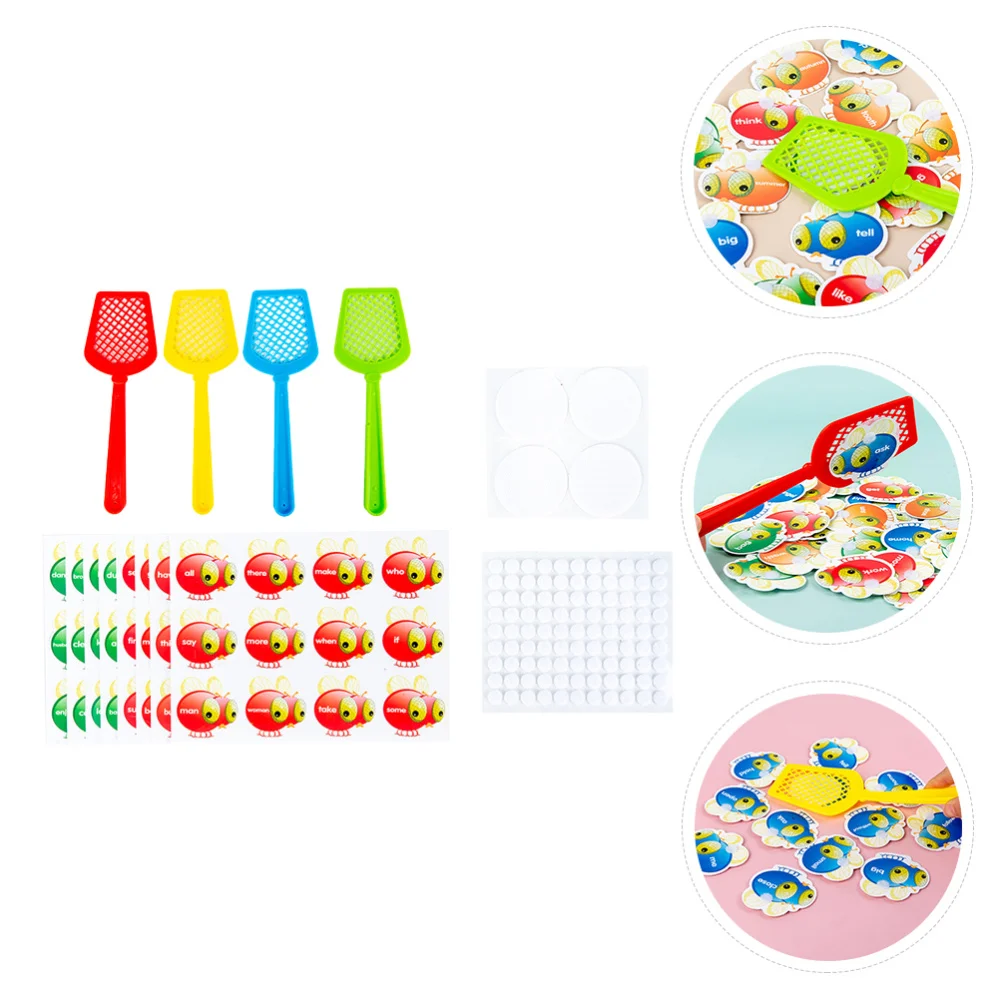

1 Set Sight Word Swat Game English Word Cognition Early Education