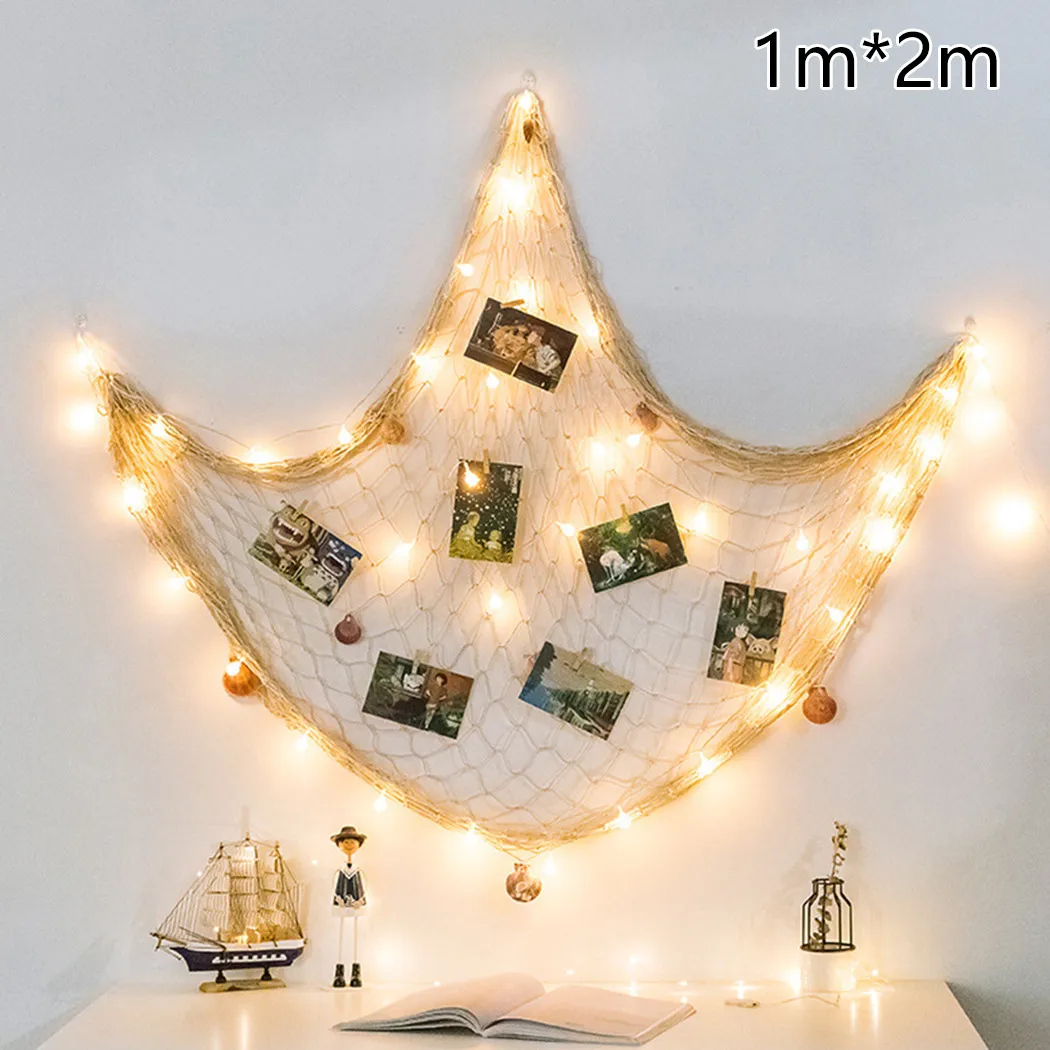 DIY рыболовная сеть декоративный подарок на Новый год Висячие Декор для дома и