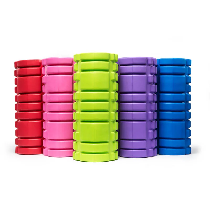 

33CM EVA Hollow Yoga Column Muscle Relaxation Pilates Home Gym Fitness Foam Roller Relieve Muscle Soreness Waist Back Massage