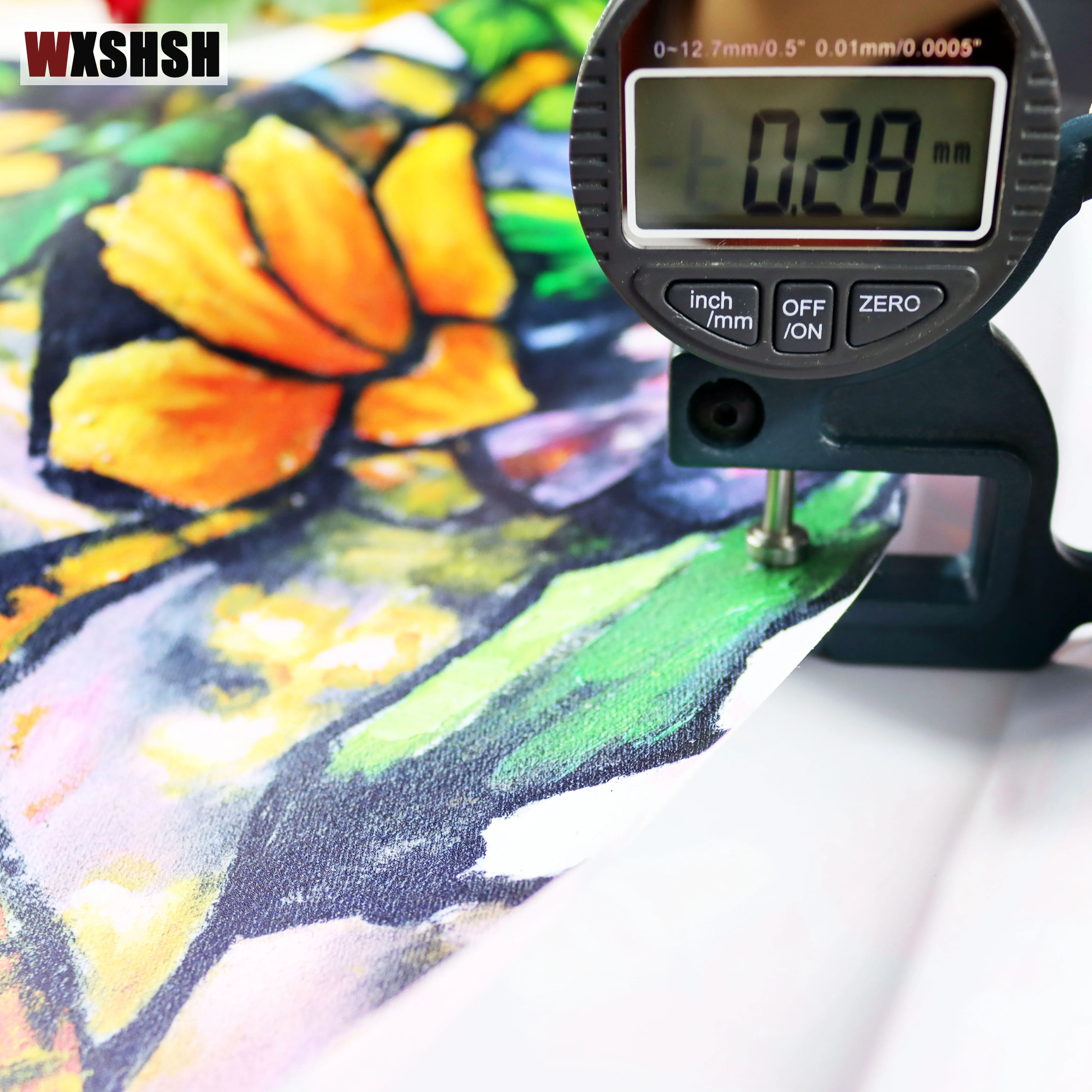 Пленка для стекла с магнолией статическая клейкая не клеящаяся теплоизоляция