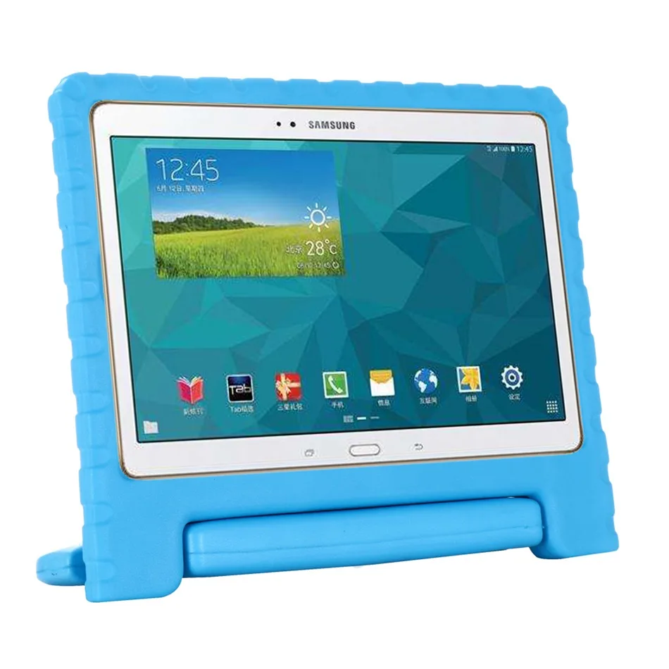 For Samsung Galaxy Tab S6 10.5 2019 Case Kids SM-T860 T865 Shockproof EVA Full Body Cover Handle Stand Children Safe Fundas | Компьютеры и