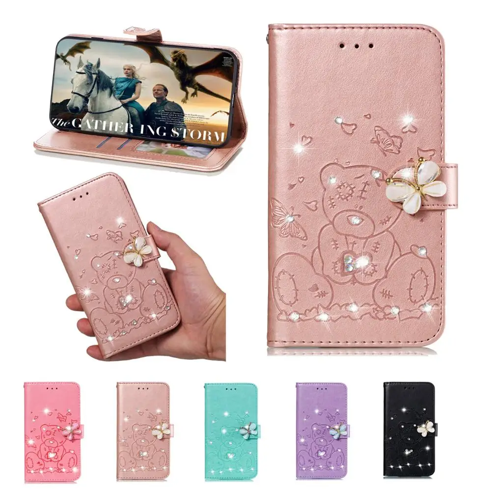 Блестящий чехол кобура с отделением для карт телефона iPhone XR 7 8 6 6S 5 PLUS X XS 11 Pro Max