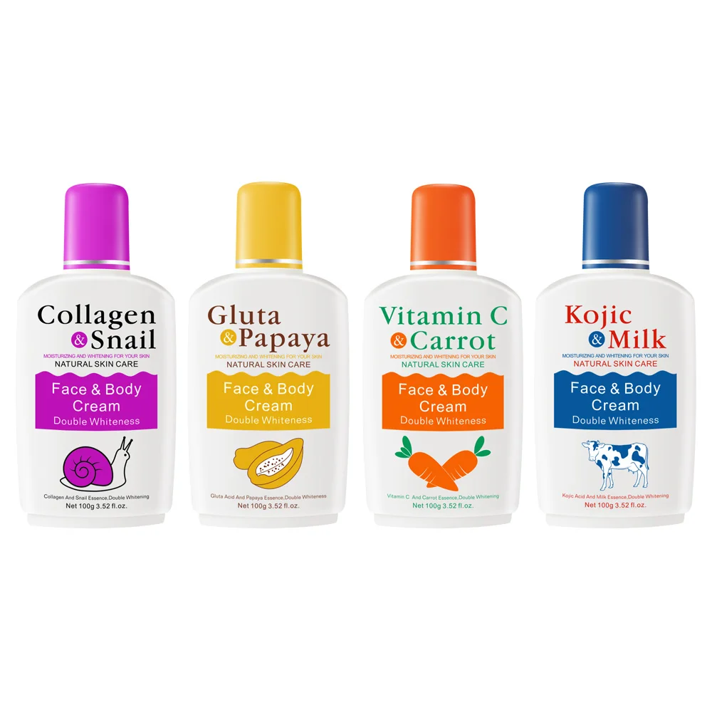 

100g DISAAR Moisturizing Carrot Skin Care Double Whitening Lotion Natural Face and Body Cream Hyaluronic Acid Serum