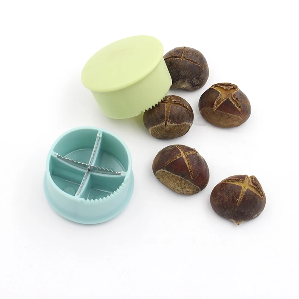 

Kitchen Nutcracker Clip Nut Cracker Chestnut Clip Cutter Cross Blade Chestnut Cutter Tool Multifunction Nutcracker
