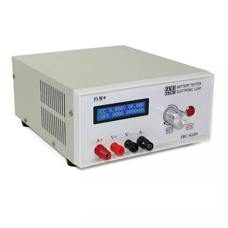 

Battery Capacity Charge Discharge Tester 30V 5-10A Electronic Load Mobile Power Head Test Online Computer Software A10H