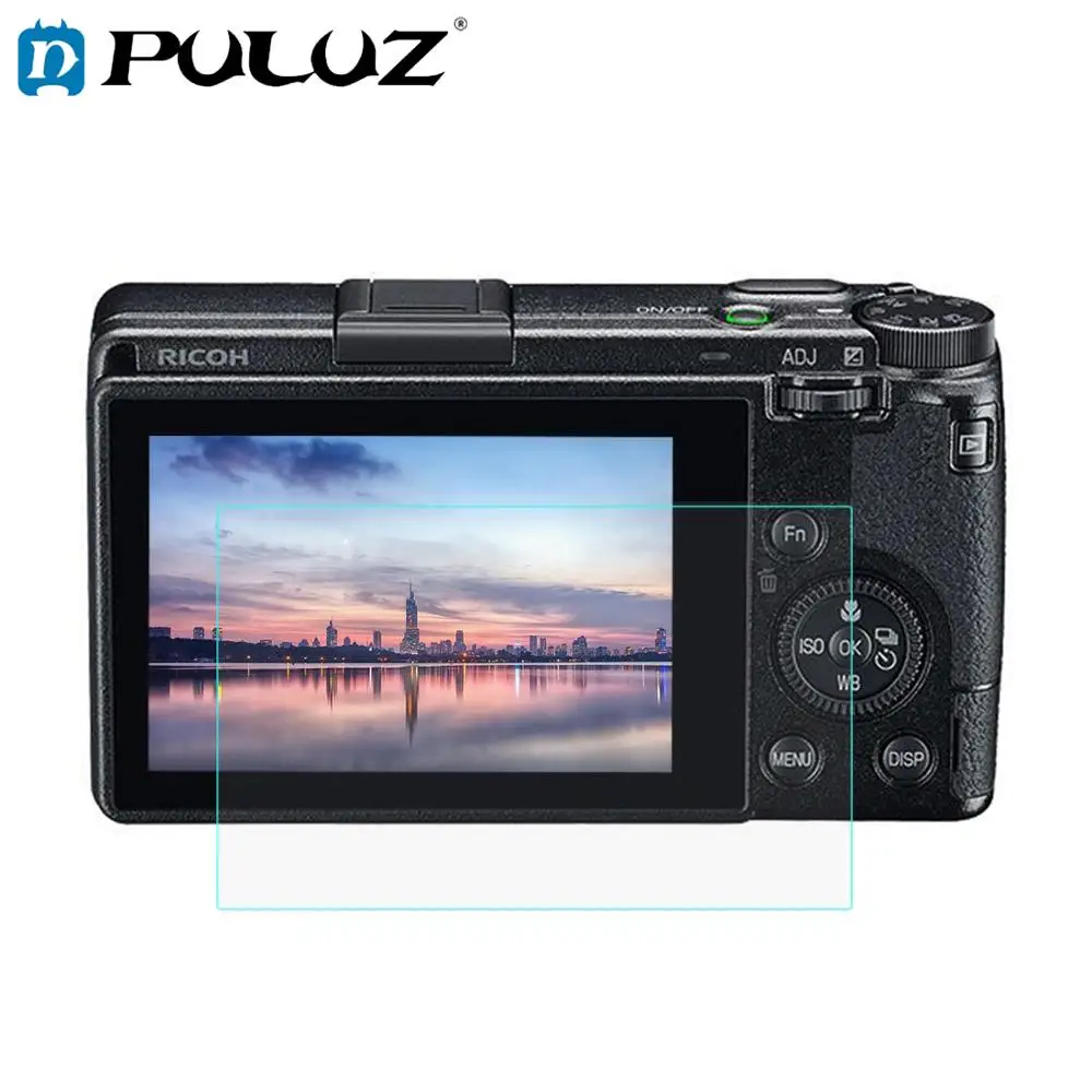 PULUZ 2.5D с уровнем твердости 9H закаленное Стекло пленка для Ricoh GR III