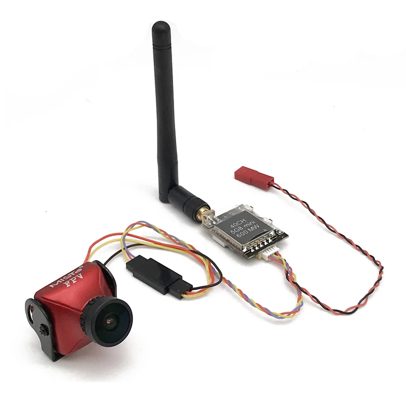 Прост в использовании 5 8G набор FPV 600 мВт видеопередатчик и CCD 800TVL 2 1 мм HD 1080P 16:9 OSD
