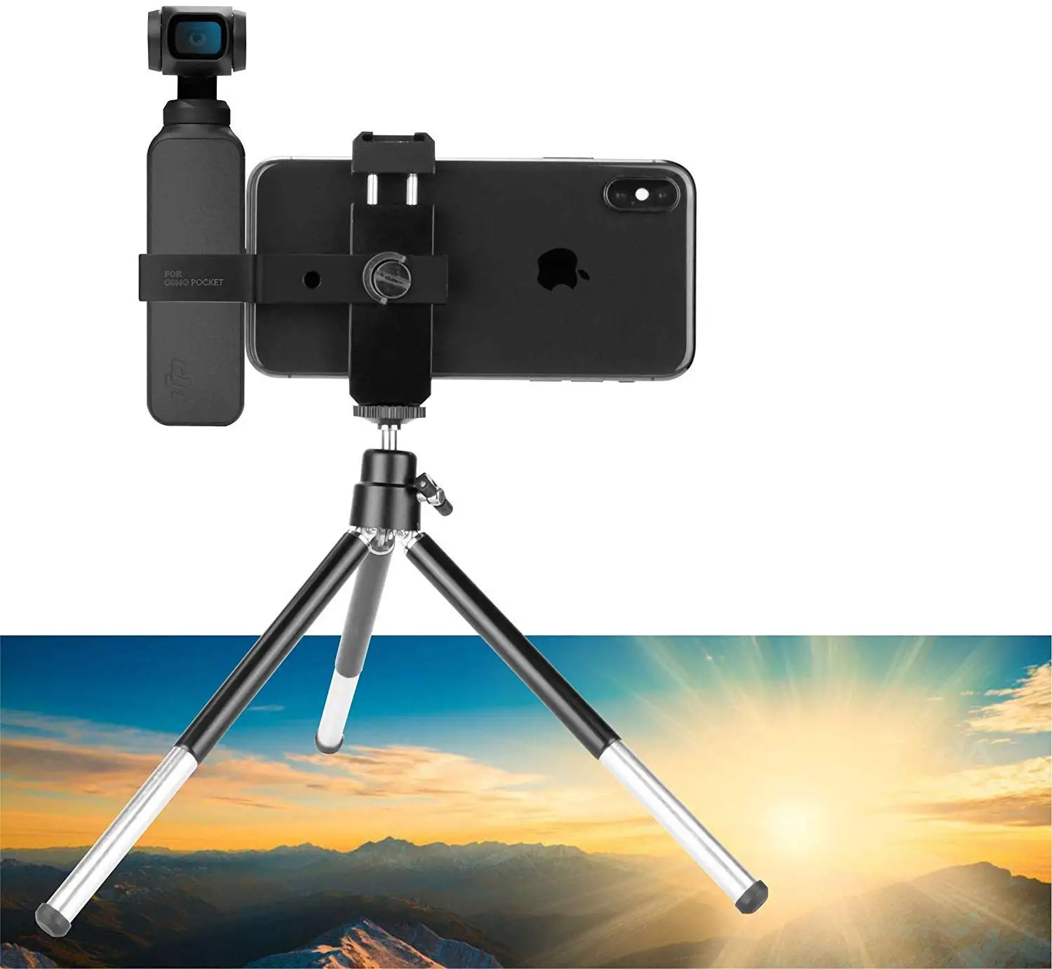 Раздвижной держатель сотового телефона и комплект штатива для DJI Osmo Pocket/Pocket 2 Handheld