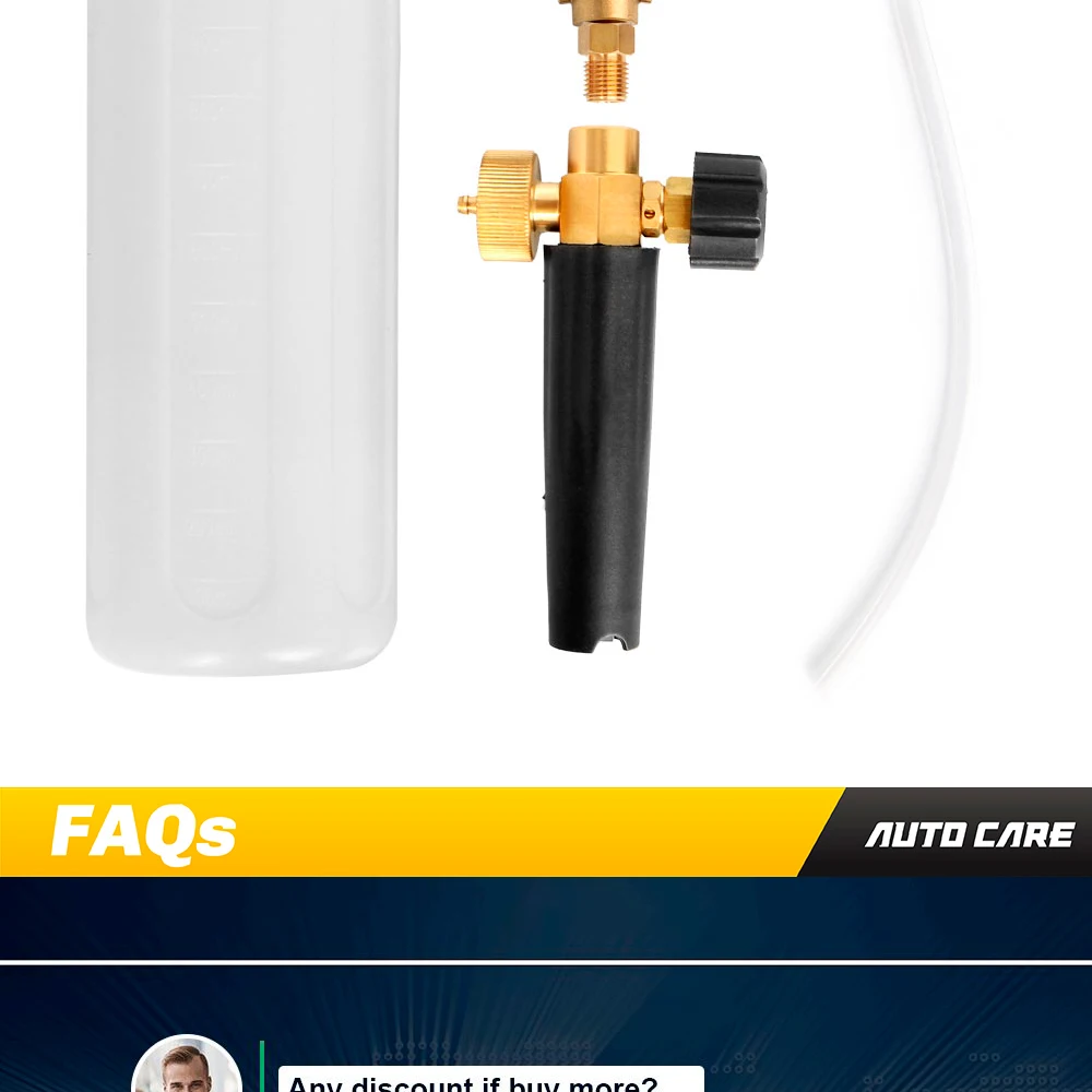 AutoCare Высококачественная пенная насадка для Nilfisk старого типа пистолета для мойки высокого давления для силовой мойки nilfisk для Huter Nilfisk-Alto