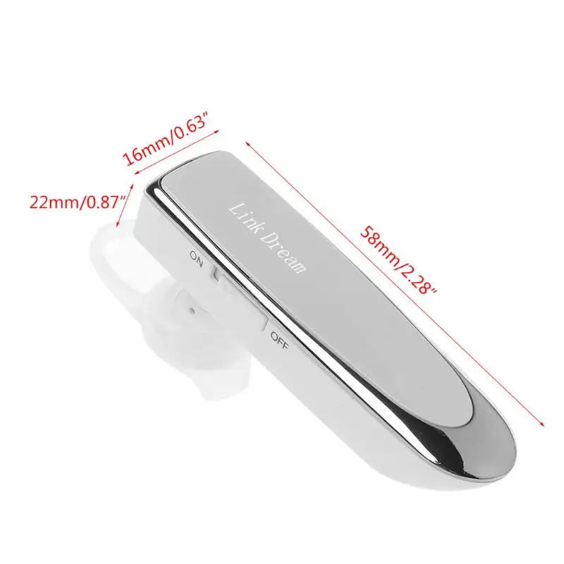 Беспроводная Bluetooth-гарнитура BT4.0 CSR4.0 с шумоподавлением микрофоном для вождения и