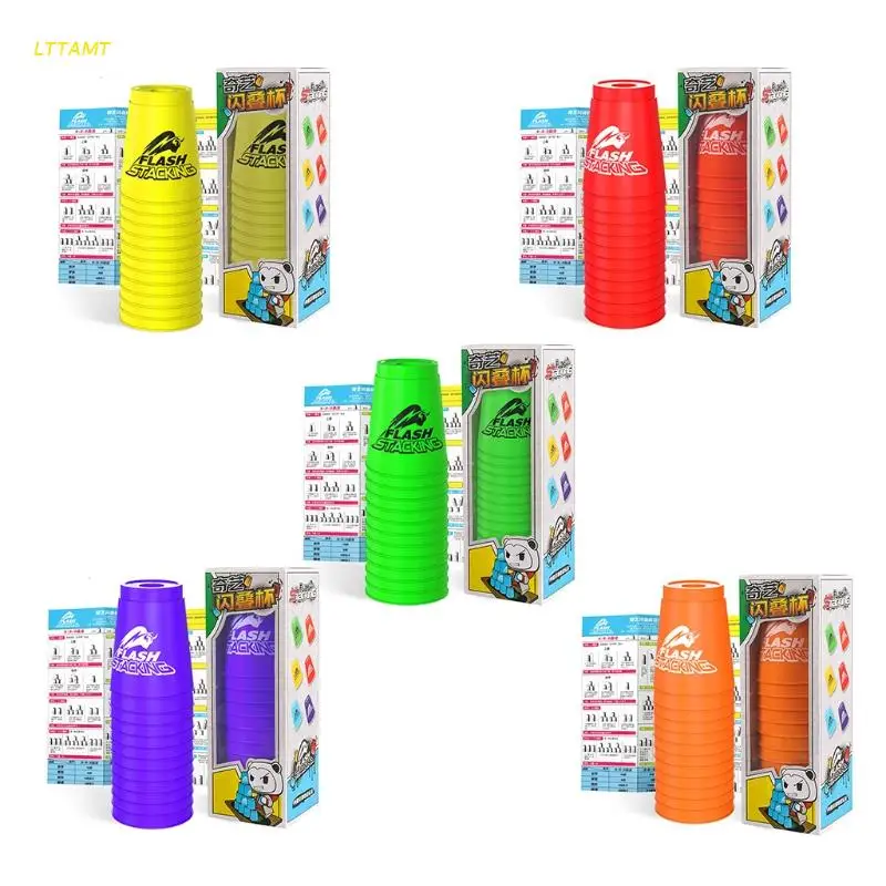 

Kids Combination Toys for Kids 4-6 Table Stacked Cups Tower Fun Toy Gifts