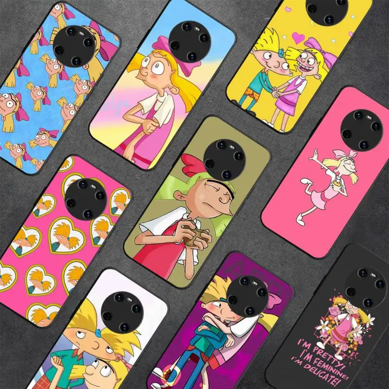 

Hey Arnold Special Phone Case For Huawei Y5 Y62019 Y52018 Y92019 funda case for 9prime2019