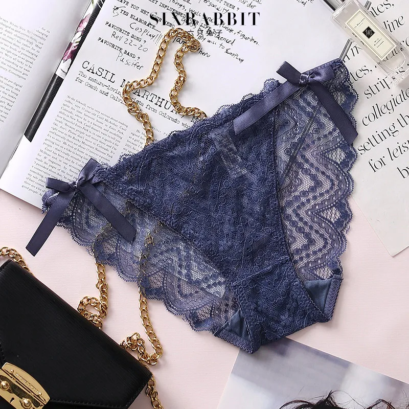 BEFORW Лето Супер тонкий трусы женские Милый Лук Низкая талия кружевной трусики