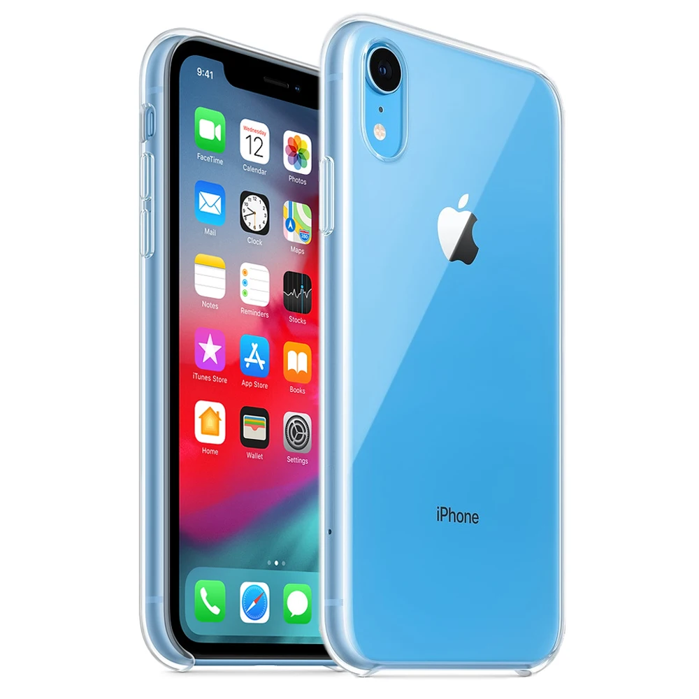 Для Apple iPhone Xs Max XR X 8 Plus прозрачный чехол высокое качество Анти Царапины