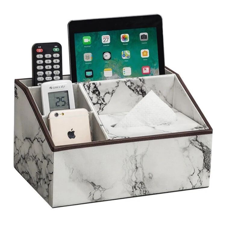 

Multifunctional Tissue Box Home Living Room Creative Coffee Table Sundries Home Modern Simple Remote Control Storage Box