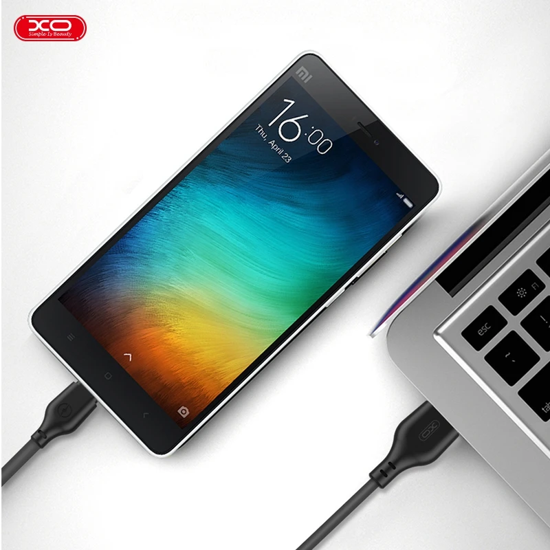USB кабель XO Type C для HuaweiP30 Micro передачи данных и зарядки мобильный телефон ноутбук