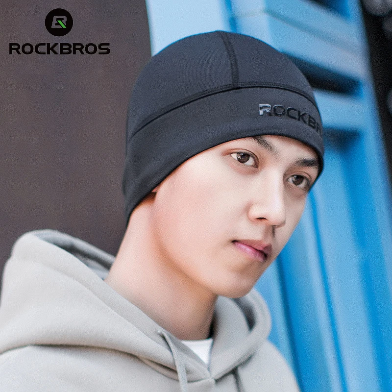 ROCKBROS Кепки зимние теплые Для мужчин женщин Спорт велосипед Запуск Лыжный