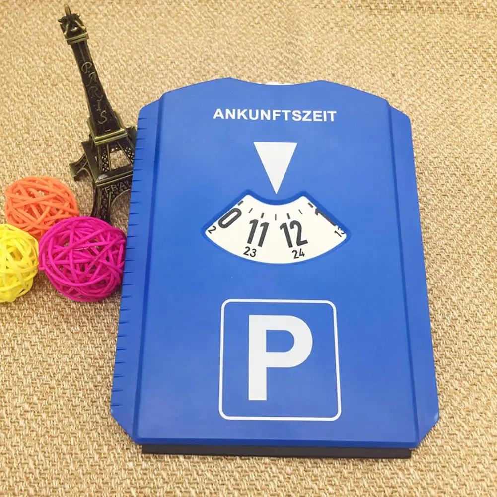 Лидер продаж! Пластиковый автомобильный парковочный диск таймер часы дисплей