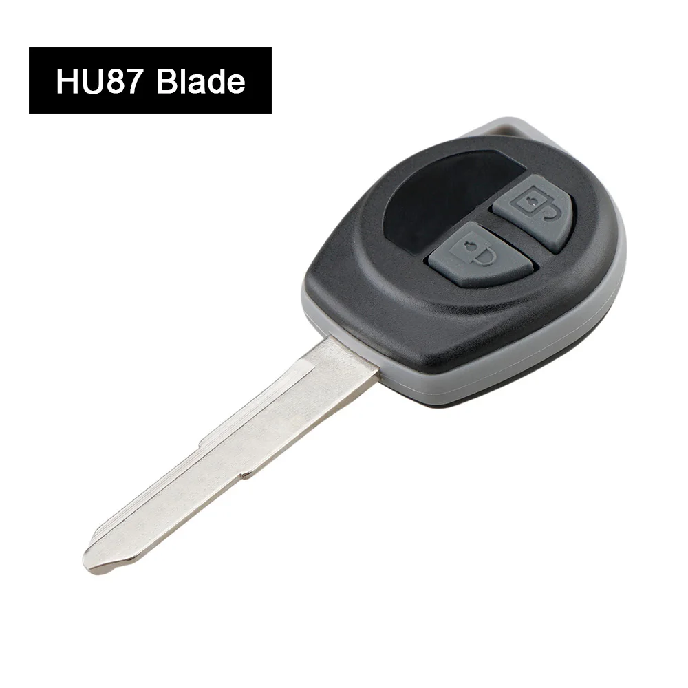 2 кнопки дистанционный ключ брелок от машины оболочки чехол HU87 / SZ11R лезвия