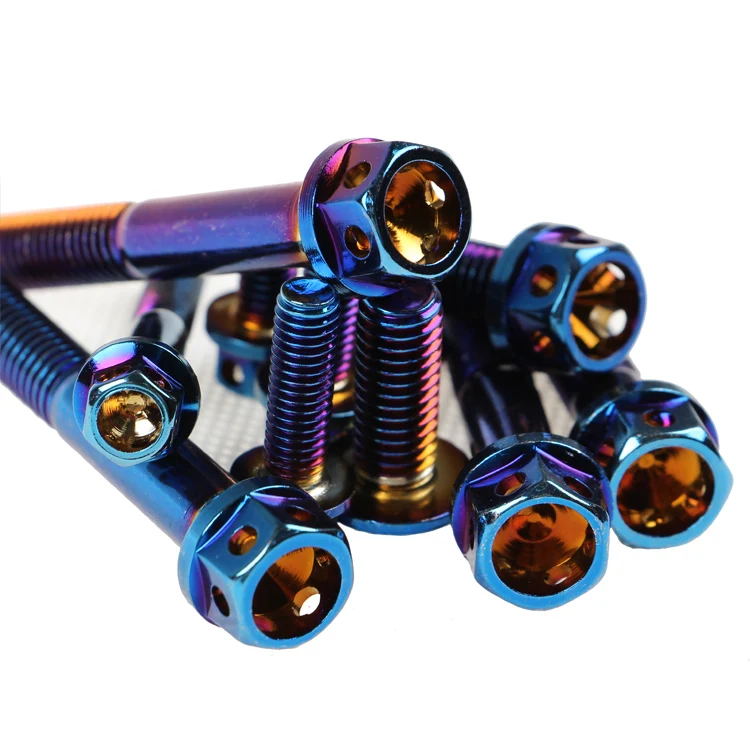 Полые винты для мотоцикла M8 гайки с внешней шестигранной головкой из нержавеющей