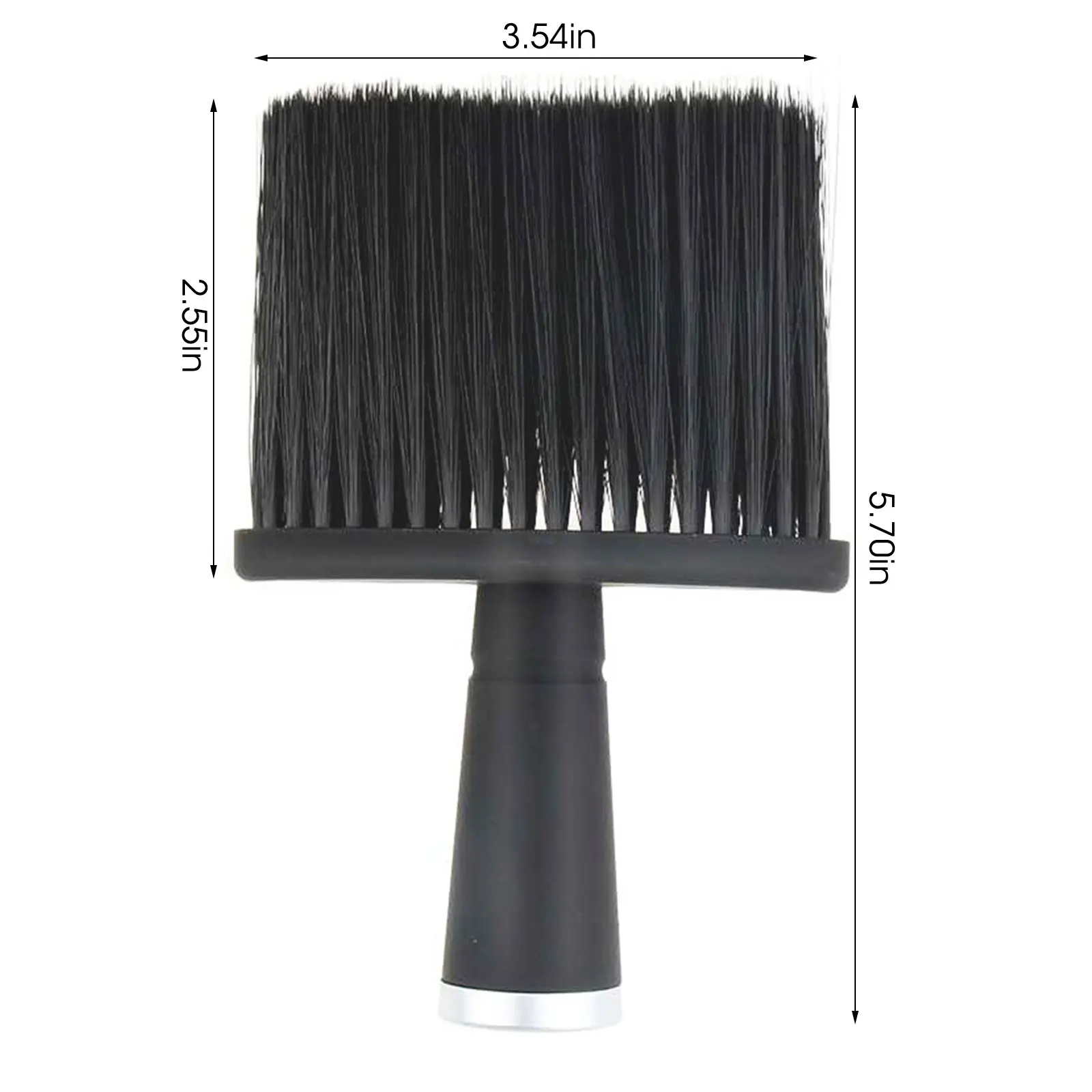 

Professional Soft Black Neck Face Duster Brushes Barber Hair Clean Hairbrush Beard Brush Salon Cutting Hairdressing Styling Tool