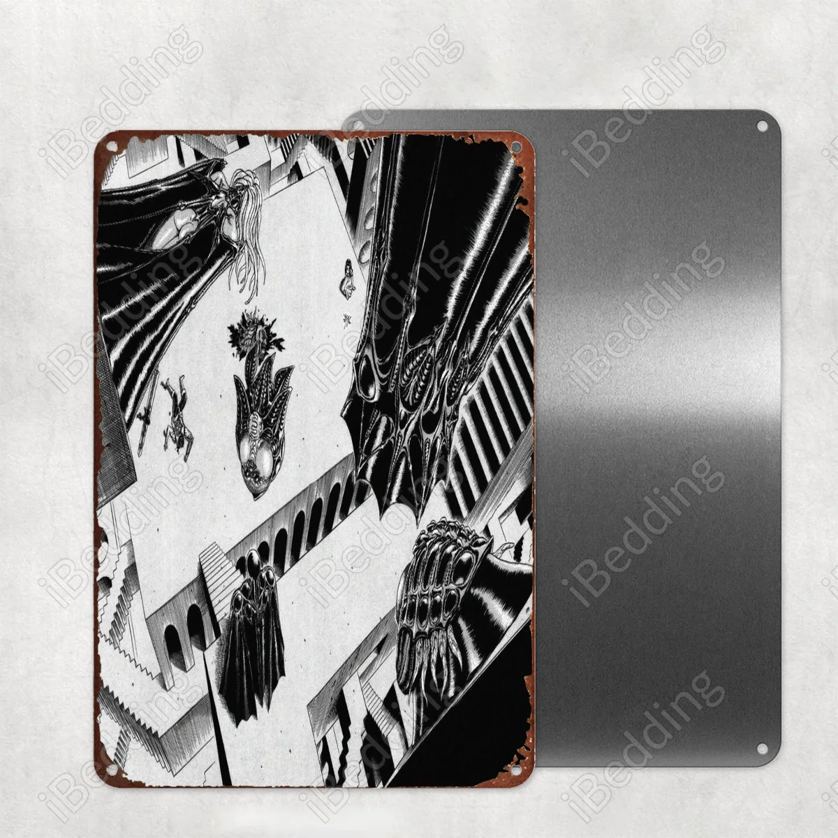 

Berserk 20x3 0 см винтажные металлические знаки, номерные знаки, ретро пластина, железная живопись, домашний декор