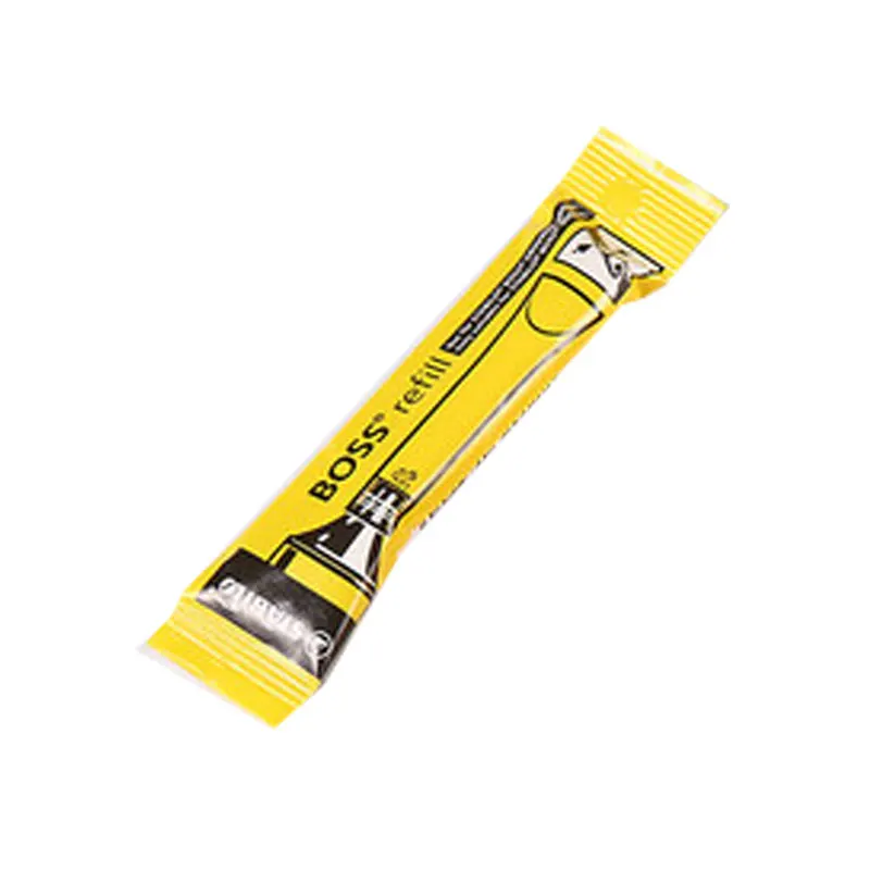 6Pcs Yellow 6 шт./лот Stabilo 070 хайлайтер Заправка для Boss 70 яркий цветной экологический цвет 2-3 раза заправка 4 цвета на выбор - Цвет: 6Pcs Yellow