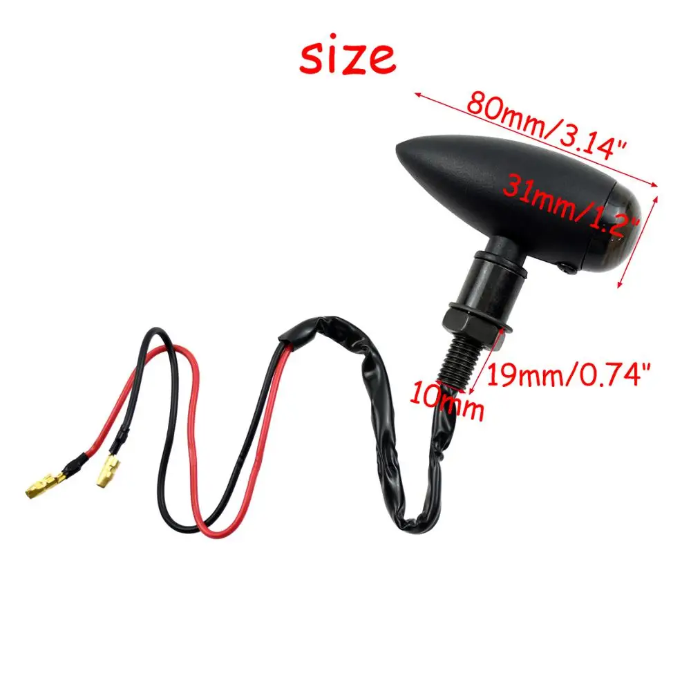 Указатели поворота для мотоцикла 2 шт./4 шт. мигающие огни лампа Harley Sportster XL Bobber Chopper