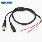 5-ядерный видеокабель ESCAM для камеры видеонаблюдения с входом постоянного тока (2 контакта 2,0 мм) + выход BNC (3 контакта 1,25 мм) для камеры видеонаблюдения