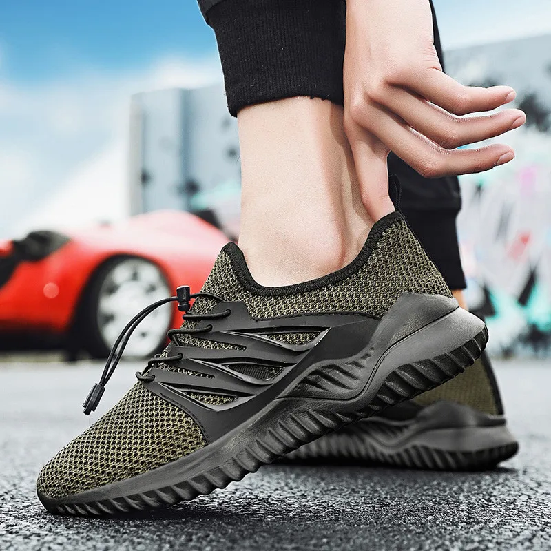 

Krasovki Men Shoes New Fashion Mens Casual Shoes Breathable Lightweight Sneakers Chaussure Homme Sport Footwears Plus size 39-47