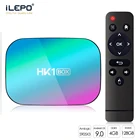 ТВ-приставка HK1, 8K, 4 Гб, 128 ГБ, Amlogic S905X3, Android 9,0, 1000M, двойной Wi-Fi, 1080P, 4K, медиаплеер